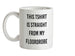 This T-Shirt Is Straight From My Floordrobe Ceramic Mug