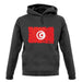 Tunisia Grunge Style Flag unisex hoodie