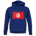 Tunisia Grunge Style Flag unisex hoodie