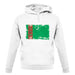 Turkmenistan Grunge Style Flag unisex hoodie