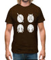 Colour Turtle Weapons Mens T-Shirt