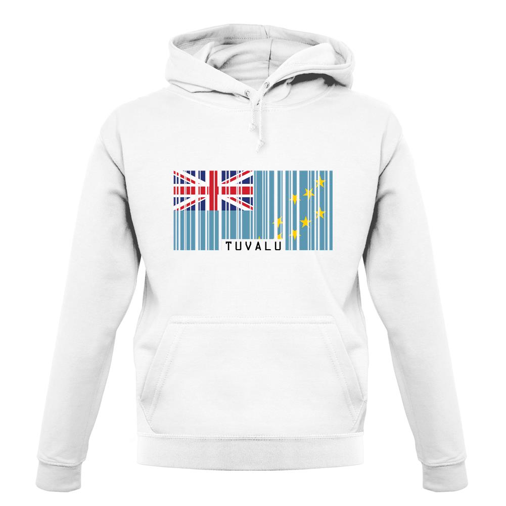 Tuvalu Barcode Style Flag unisex hoodie