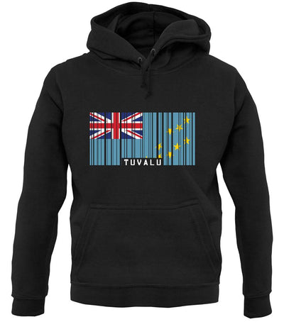 Tuvalu Barcode Style Flag unisex hoodie