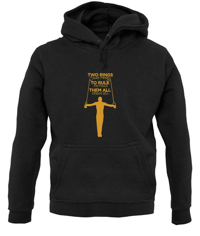 Two Rings To Rule Them unisex hoodie