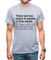 Two Types Of People Mens T-Shirt