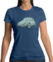 Beetle Colour Womens T-Shirt