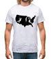 USA Climbing Mens T-Shirt