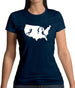 USA Climbing Womens T-Shirt