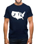 USA Climbing Mens T-Shirt