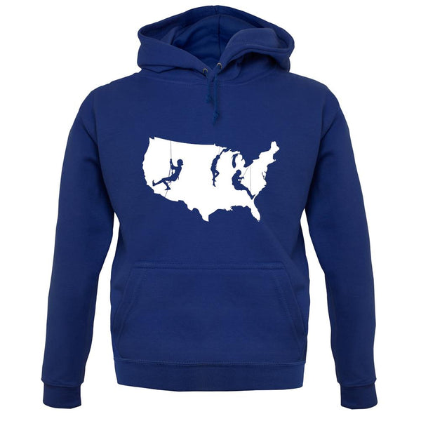 USA Climbing unisex hoodie
