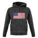 Us Grunge Style Flag unisex hoodie