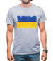 Ukraine Grunge Style Flag Mens T-Shirt