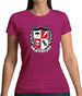 Umbrella Crest Womens T-Shirt