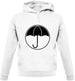 Umbrella Logo Unisex Hoodie