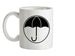 Umbrella Logo Ceramic Mug