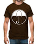 Umbrella Logo Mens T-Shirt