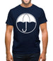 Umbrella Logo Mens T-Shirt