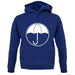 Umbrella Logo Unisex Hoodie