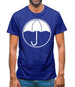 Umbrella Logo Mens T-Shirt