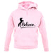 Believe Unicorn unisex hoodie