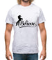 Believe Unicorn Mens T-Shirt