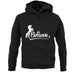 Believe Unicorn unisex hoodie