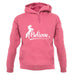 Believe Unicorn unisex hoodie