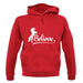 Believe Unicorn unisex hoodie