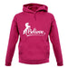 Believe Unicorn unisex hoodie