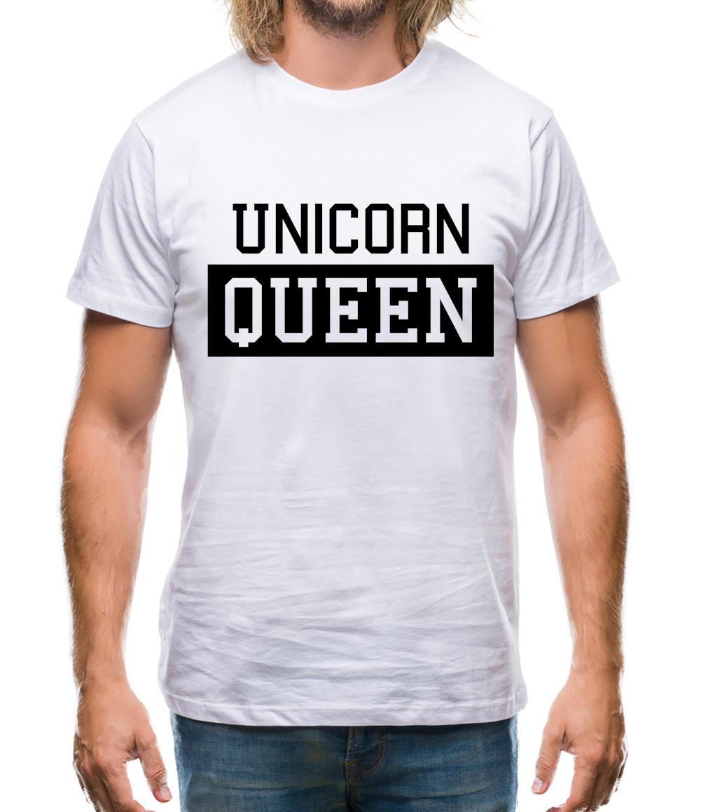 Unicorn Queen Mens T-Shirt