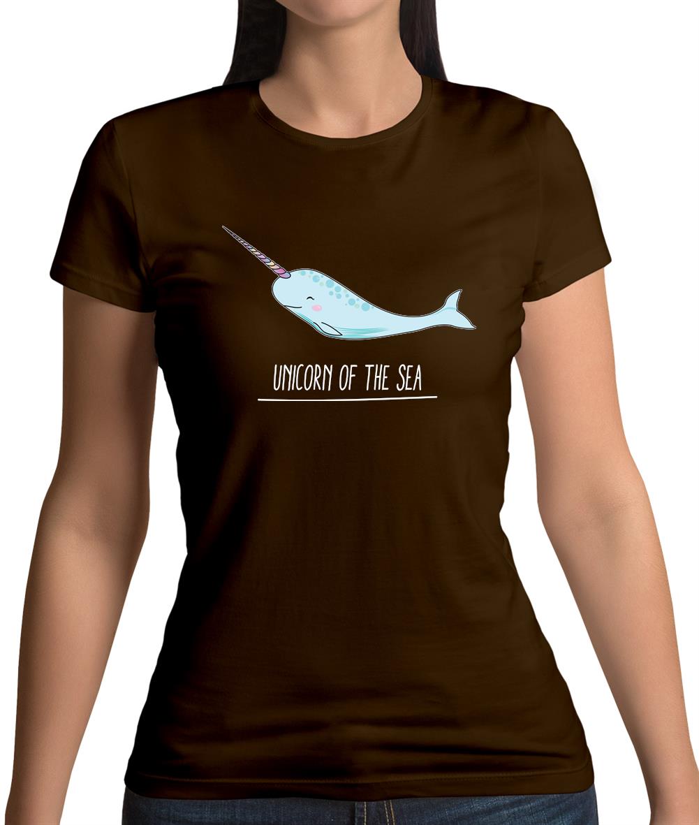 Unicorn Of The Sea Womens T-Shirt