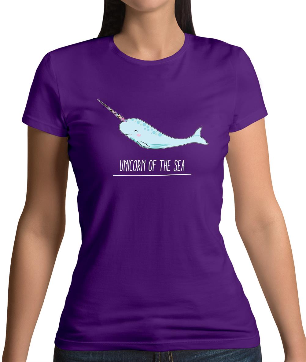 Unicorn Of The Sea Womens T-Shirt