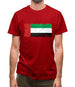 United Arab Emirates Grunge Style Flag Mens T-Shirt