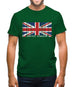 United Kingdom Barcode Style Flag Mens T-Shirt