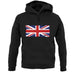United Kingdom Grunge Style Flag unisex hoodie