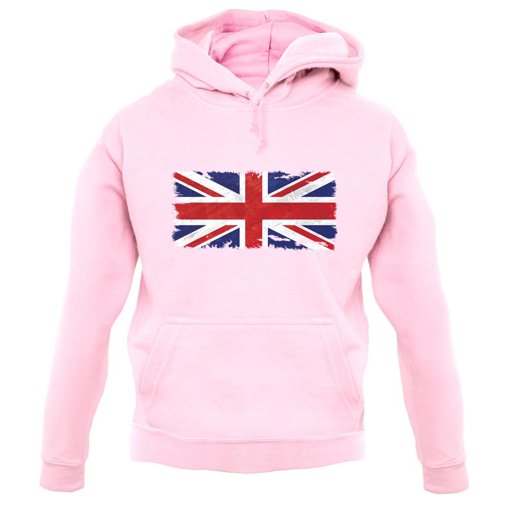 United Kingdom Grunge Style Flag unisex hoodie