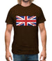 United Kingdom Grunge Style Flag Mens T-Shirt