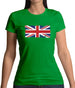 United Kingdom Grunge Style Flag Womens T-Shirt