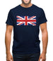 United Kingdom Grunge Style Flag Mens T-Shirt