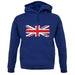 United Kingdom Grunge Style Flag unisex hoodie