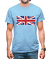 United Kingdom Grunge Style Flag Mens T-Shirt