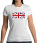 United Kingdom Grunge Style Flag Womens T-Shirt