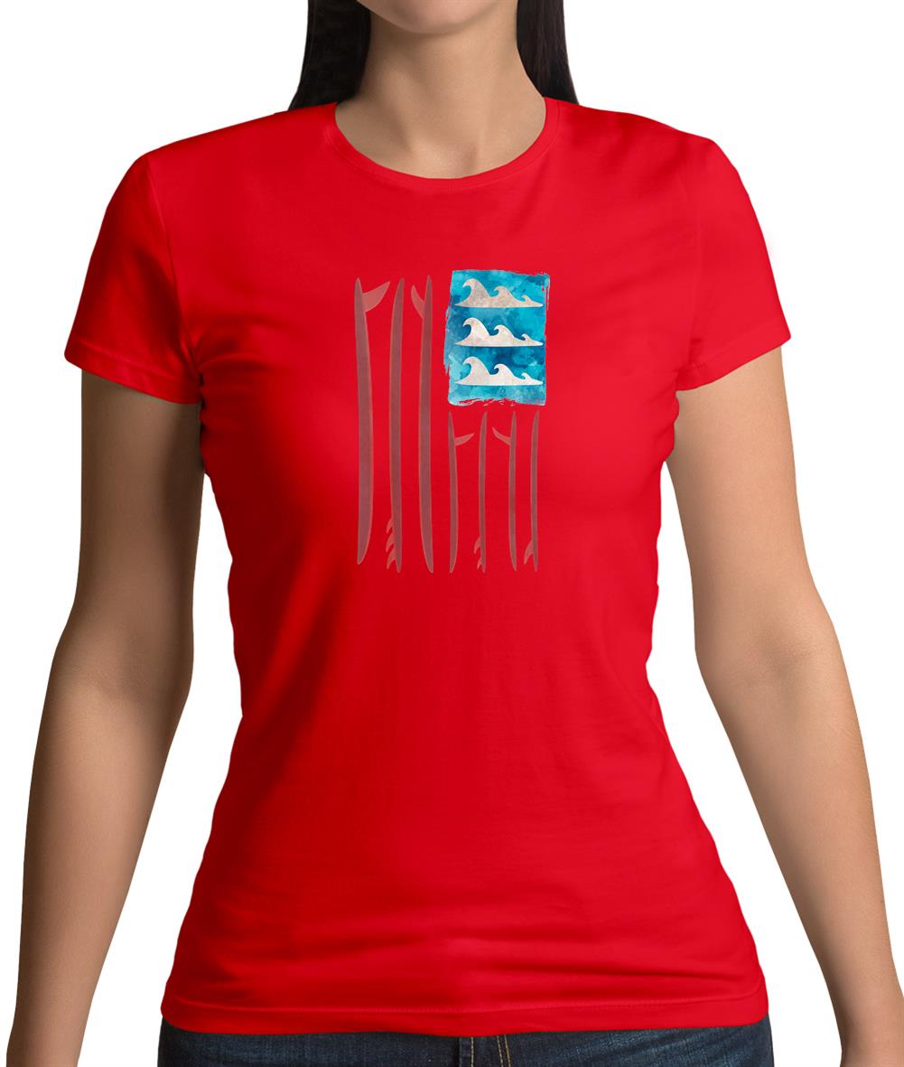 United States Of Suferica Womens T-Shirt