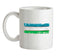 Uzbekistan Grunge Style Flag Ceramic Mug