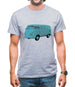 Split Screen Campervan Colour Mens T-Shirt