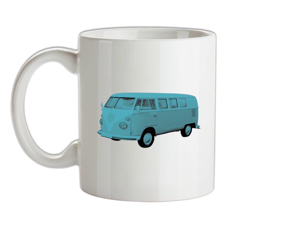 VW Camper Splitscreen Colour Ceramic Mug