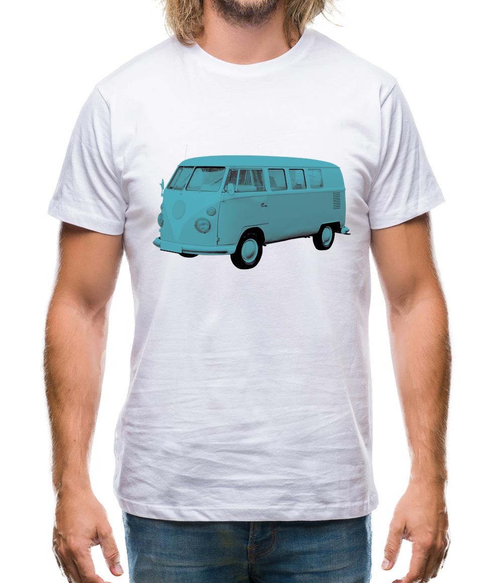Split Screen Campervan Colour Mens T-Shirt