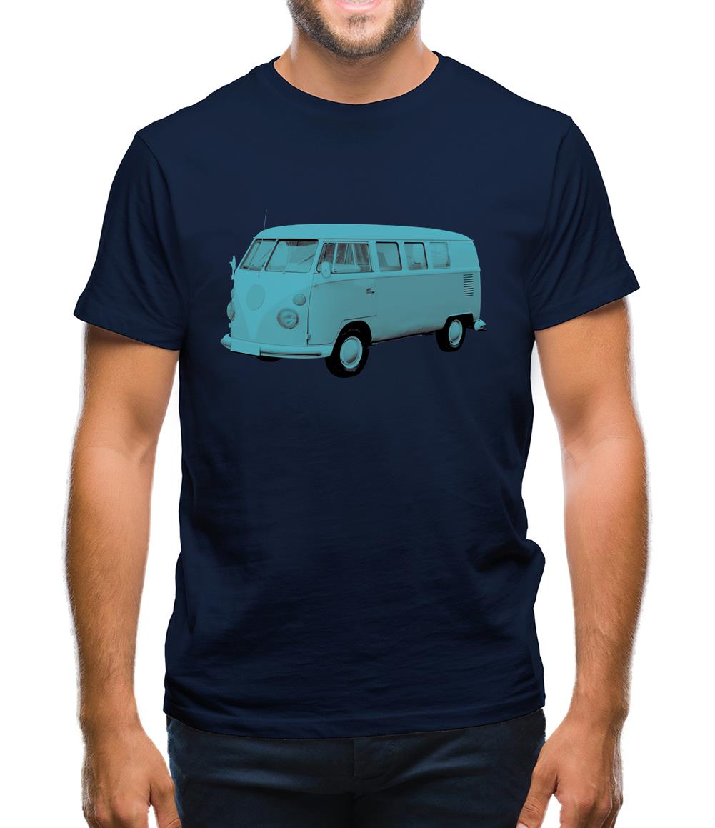 Split Screen Campervan Colour Mens T-Shirt