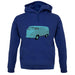 Split Screen Campervan Colour unisex hoodie