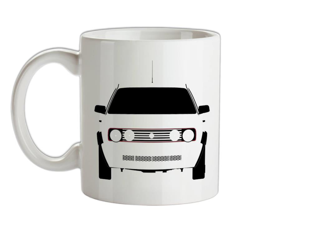 Golf GTI MK2 - Minimal Ceramic Mug